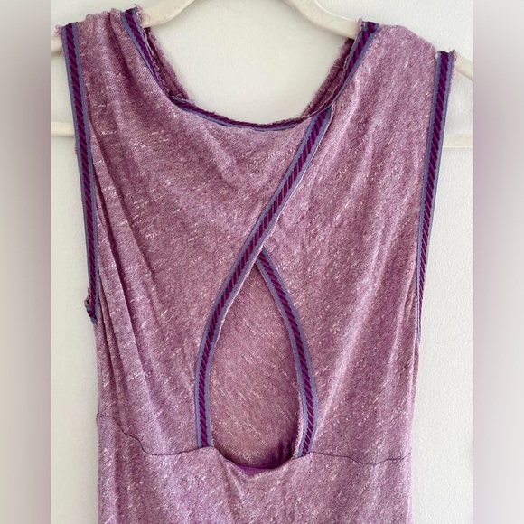 Free People Purple Sleeveless Maxi Gown - Picture 5 of 7